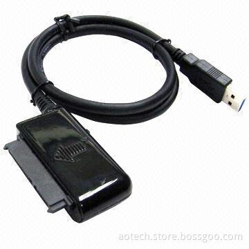 USB 3.0 SATA Adapter Cable with 5GB/s Super-speed Transmission
